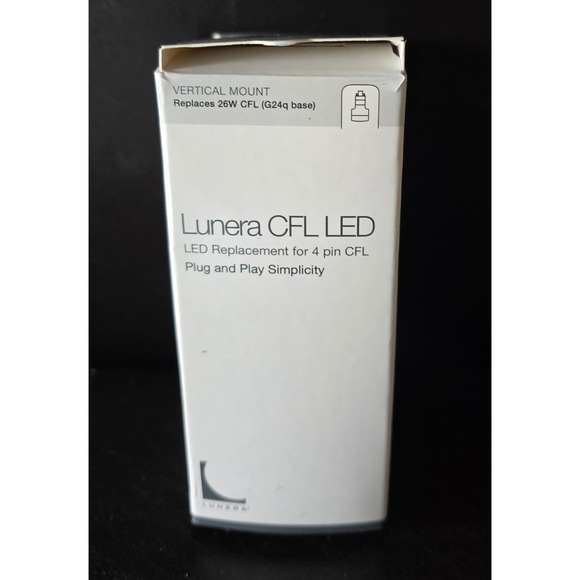 Lunera CFL LED Replacement Bulb 4 Pin G24q 26W/32W/42W 2700K Vertical Long - Picture 1 of 4